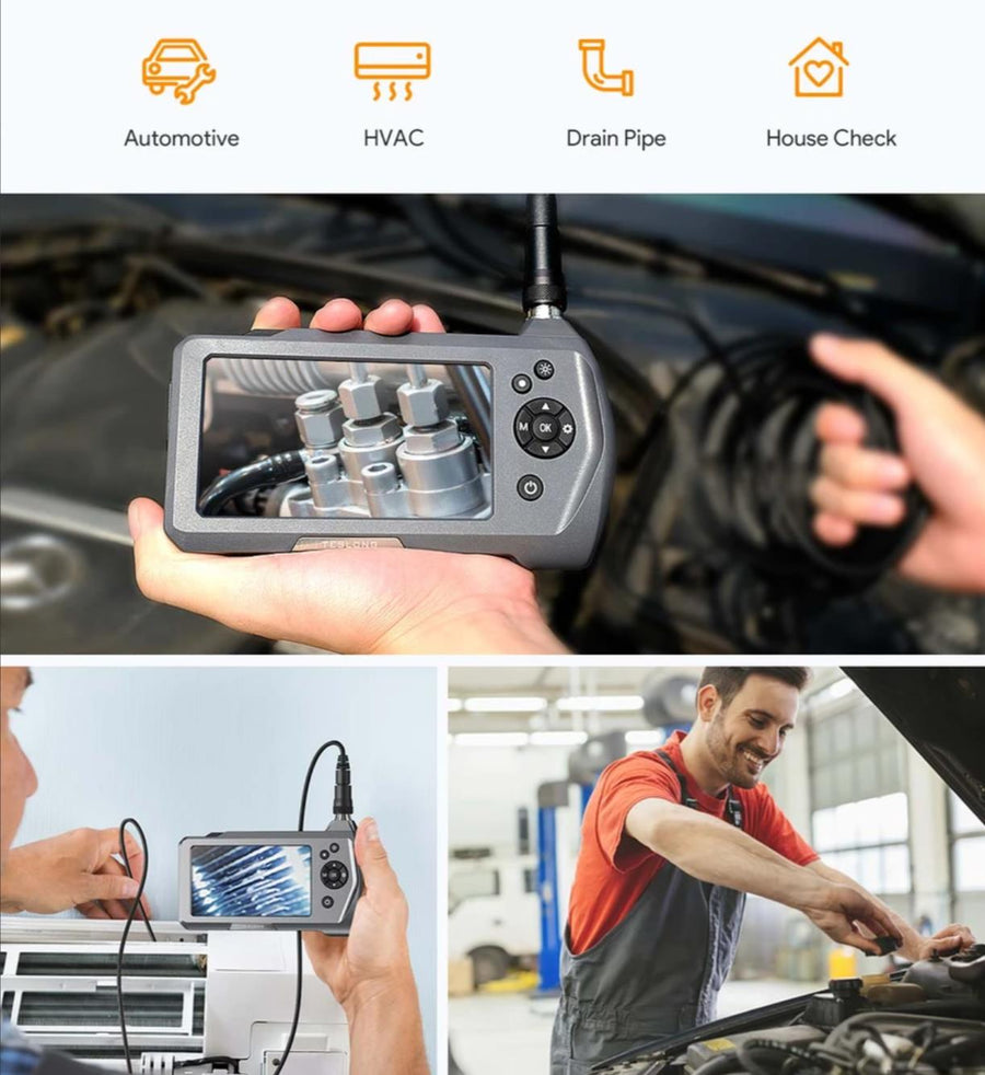 Simple and efficient borescope inspection