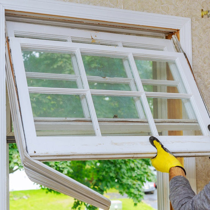 Using thermal camera to find air leaks