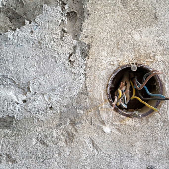 Why a camera to look inside walls is useful for running wires