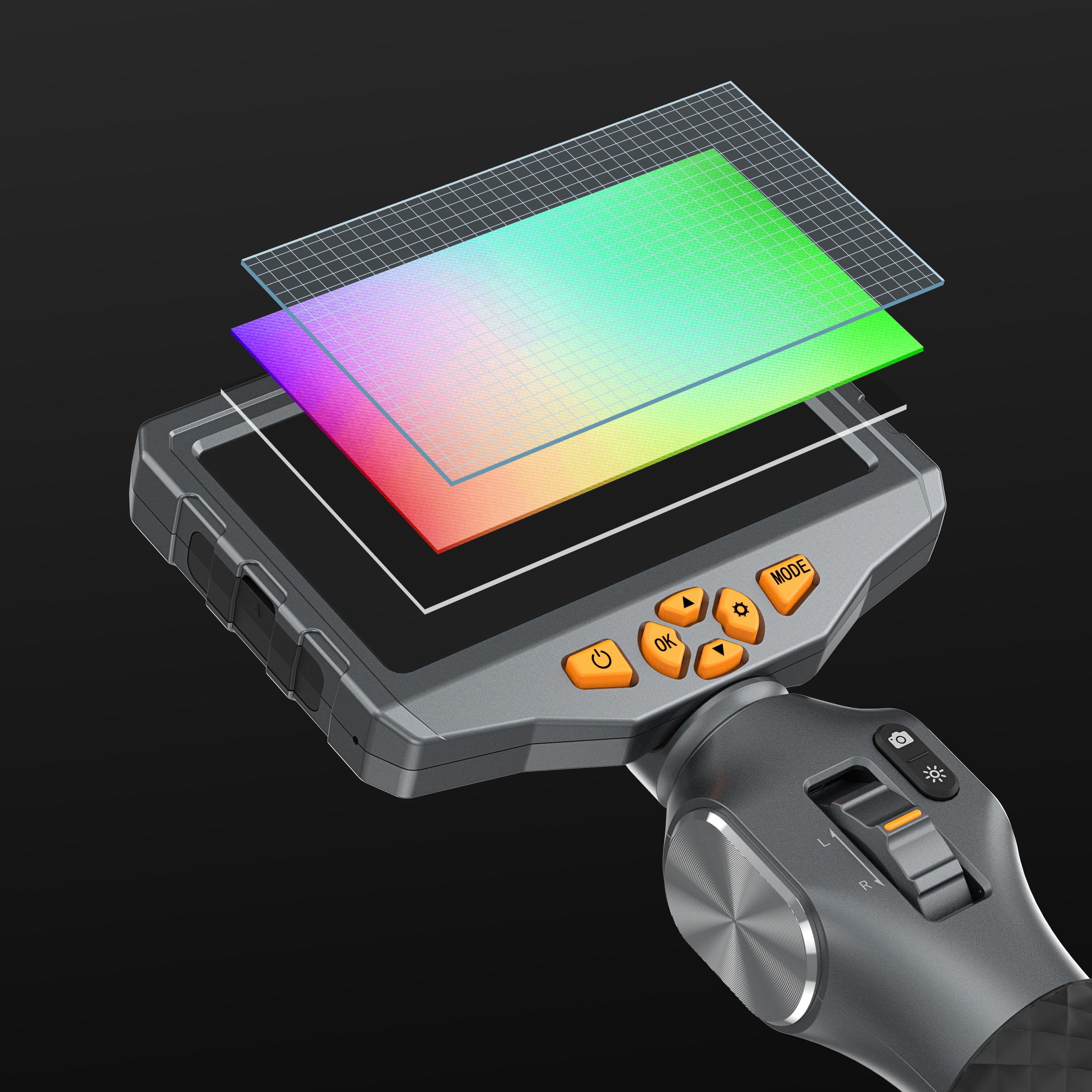 TD500 Pro Articulating Inspection Camera with 5inch Screen Teslong