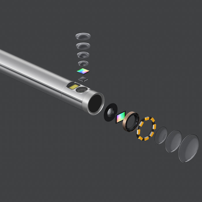 Expandable Lens Rotation NTS300 Rotating Lens Flexible Inspection Camera Probes — Teslong