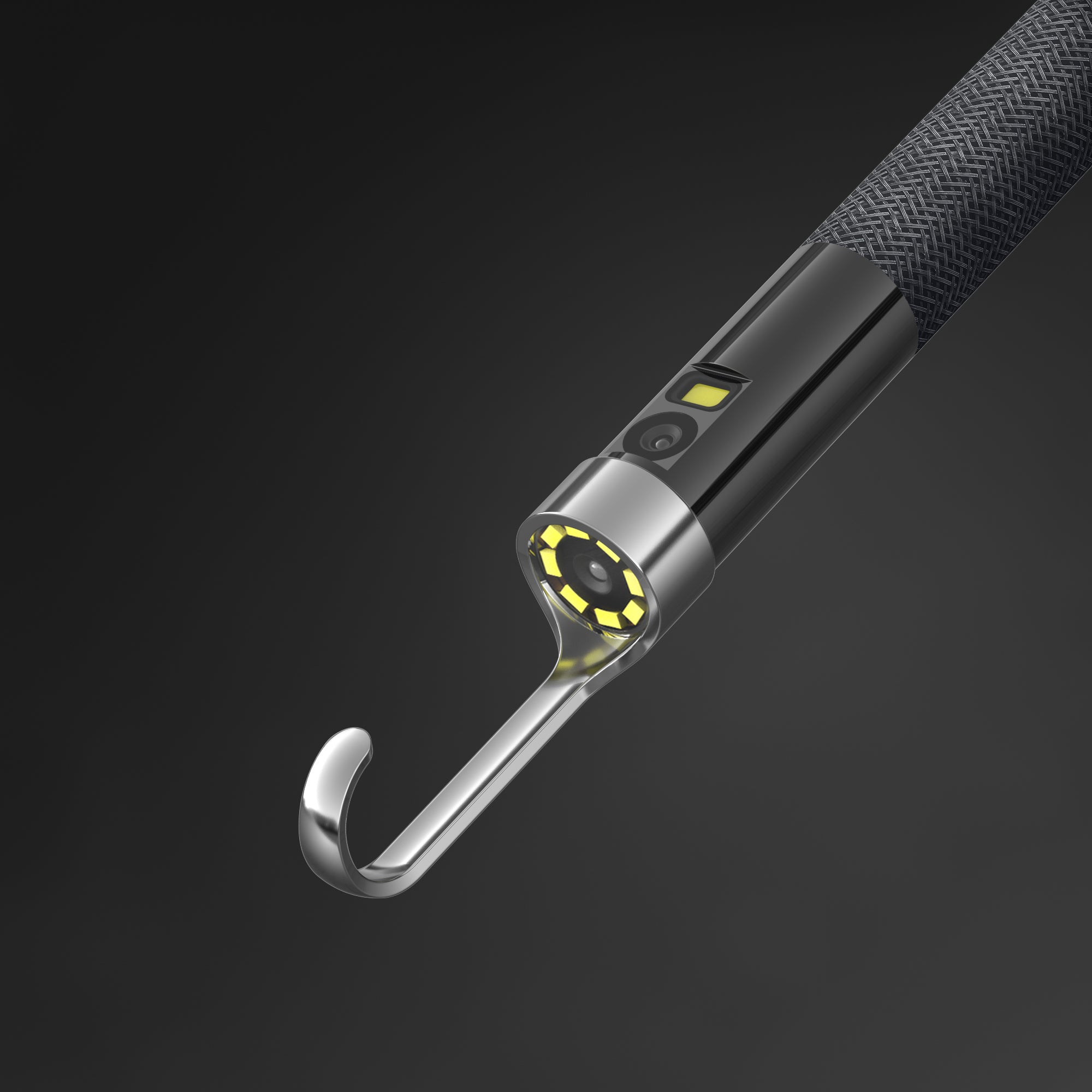 8.5mm Dual Lens Articulating Inspection Camera — Teslong