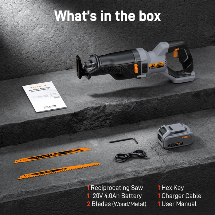 ML-RS35 Cordless & Brushless Reciprocating Saw