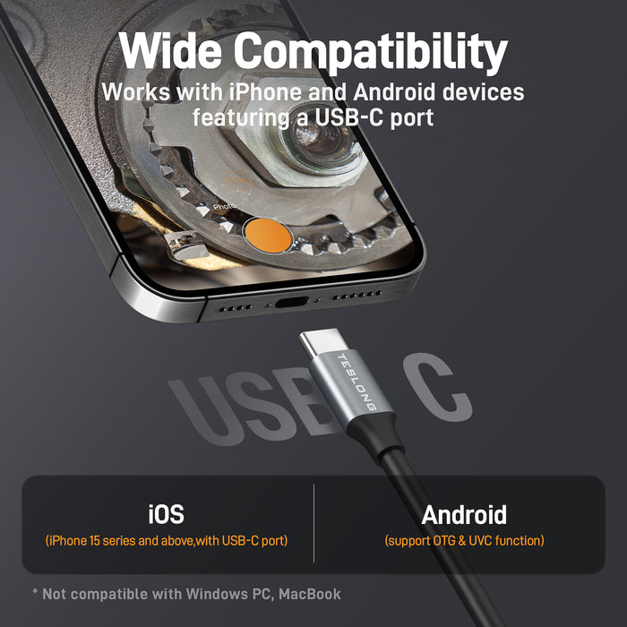 NTC30TP Telescopic Inspection Camera with USB-C Connection
