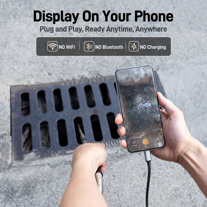 NTC30TP Telescopic Inspection Camera with USB-C Connection