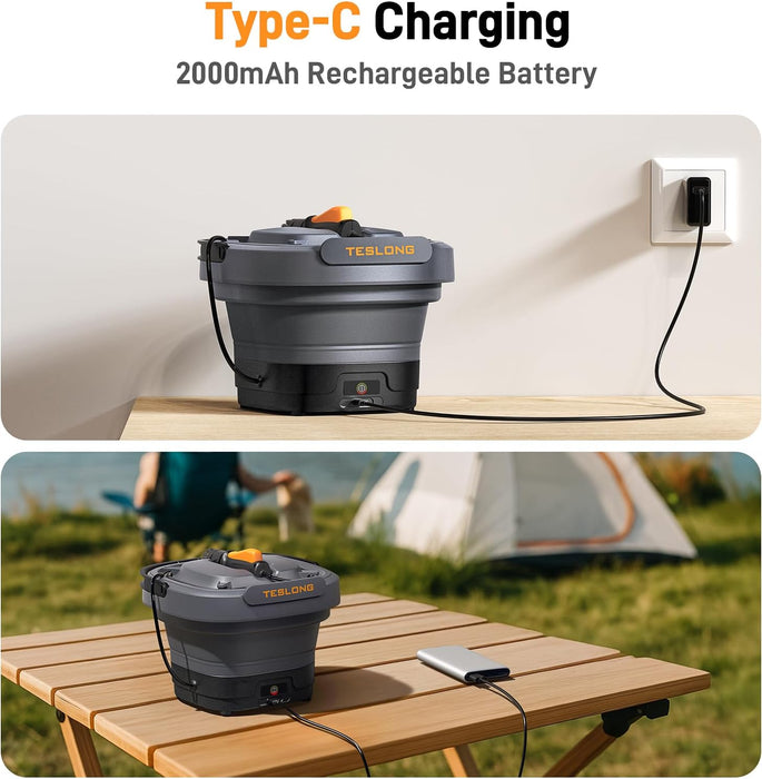 XS-MINI Cordless, Portable, & Folding Pressure Washer