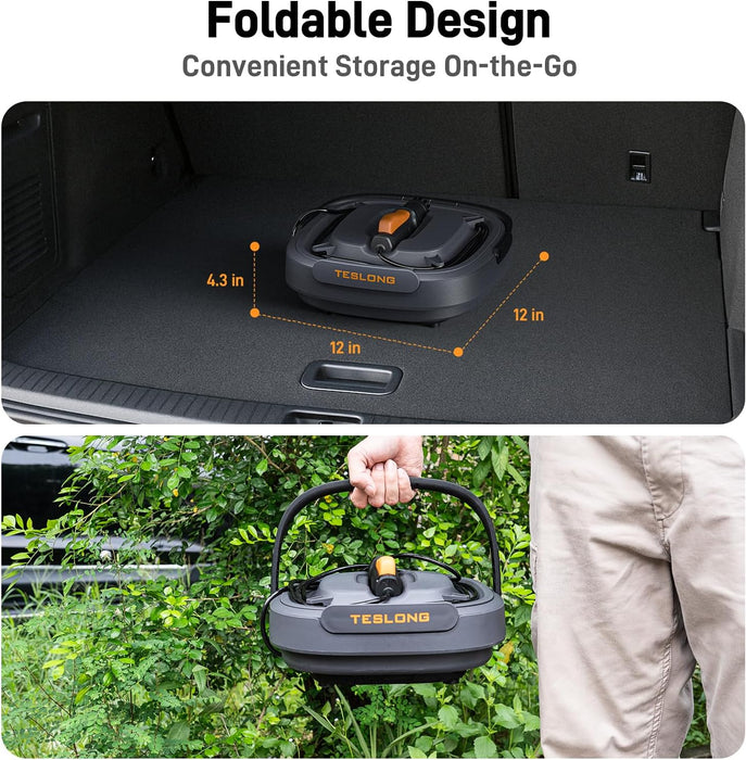 XS-MINI Cordless, Portable, & Folding Pressure Washer
