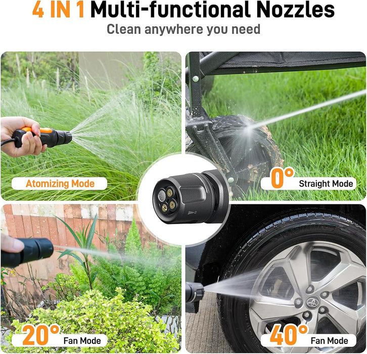 XS-MINI Cordless, Portable, & Folding Pressure Washer