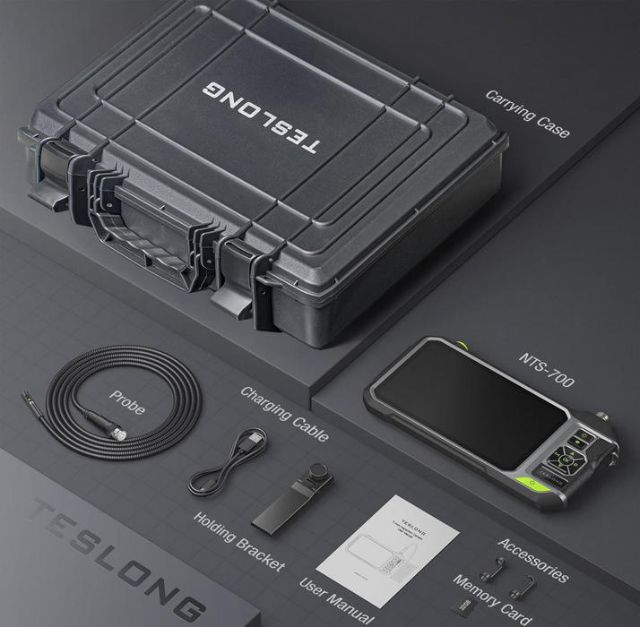 NTS700 Pro Rotating-Lens Inspection Camera with 7-inch IPS Screen