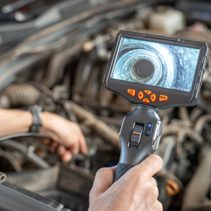 TD500 Pro Articulating Inspection Camera with 5-inch Screen