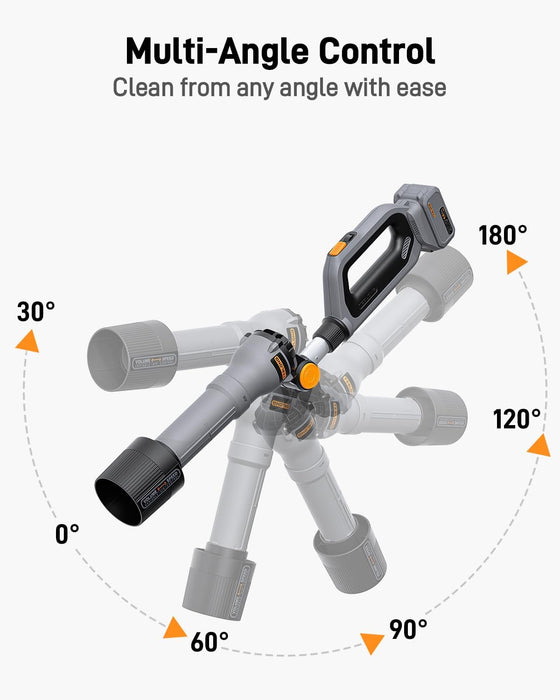 Teslong LB-L01 multi-angle tube adjustment positions from 0 to 180 degrees