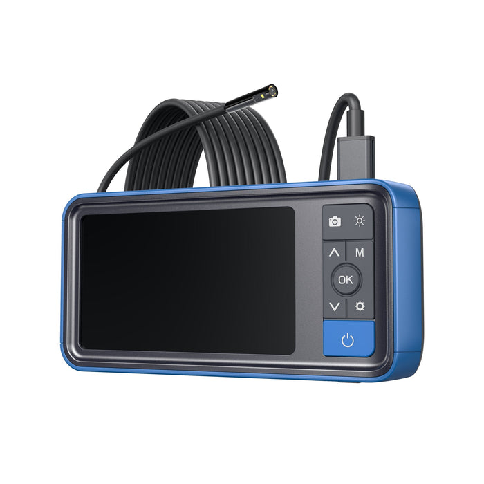 TESLONG MS450 Otoscope USB 3,9 mm avec écran de 4,5 pouces Caméra  d'inspection de l'oreille Portée de l'oreille avec 6 LED  Endoscope auriculaire HD 1,0 MP avec 2500AMH