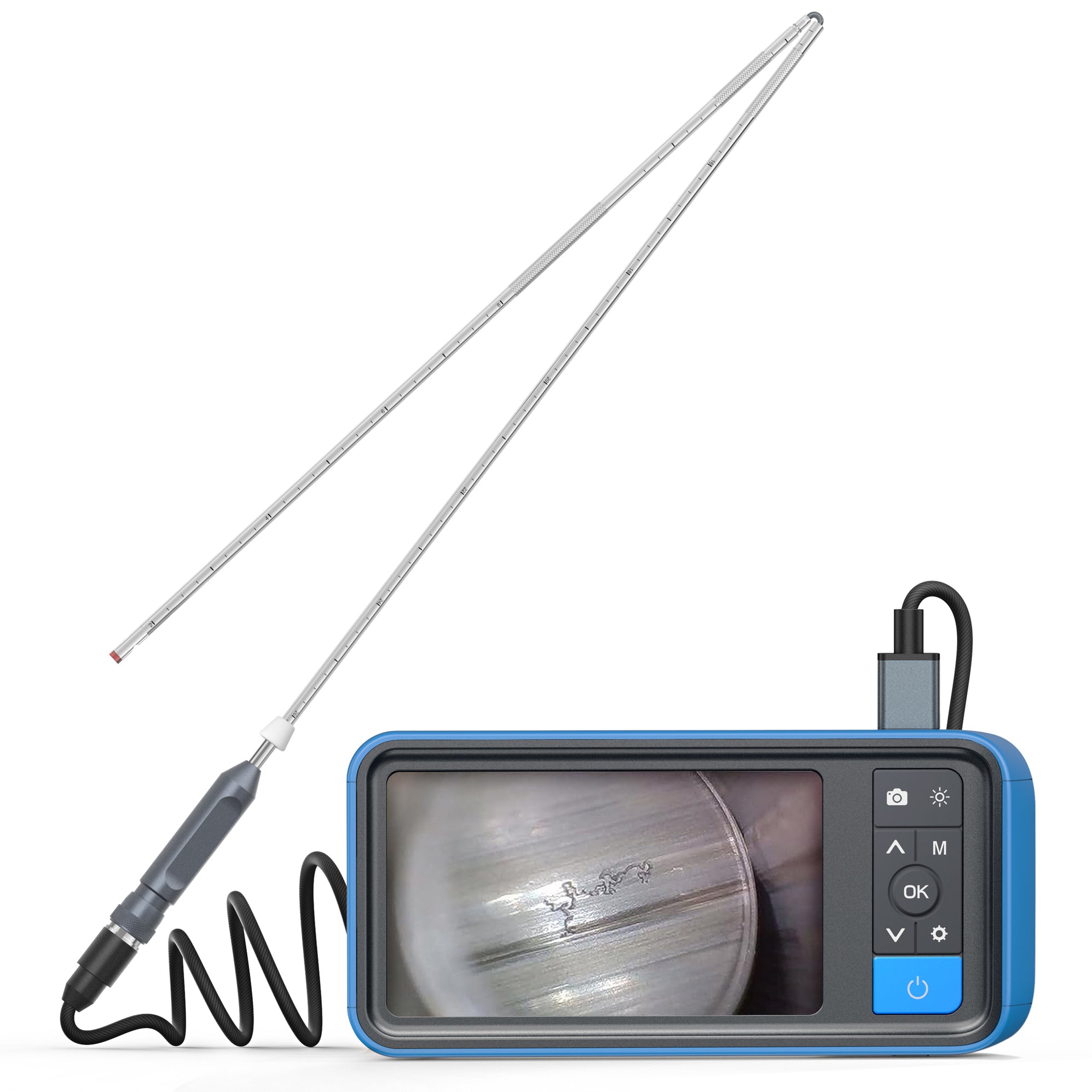 NTG200H Focus and Fold Rifle Borescope with 4.5-inch IPS Screen | Teslong