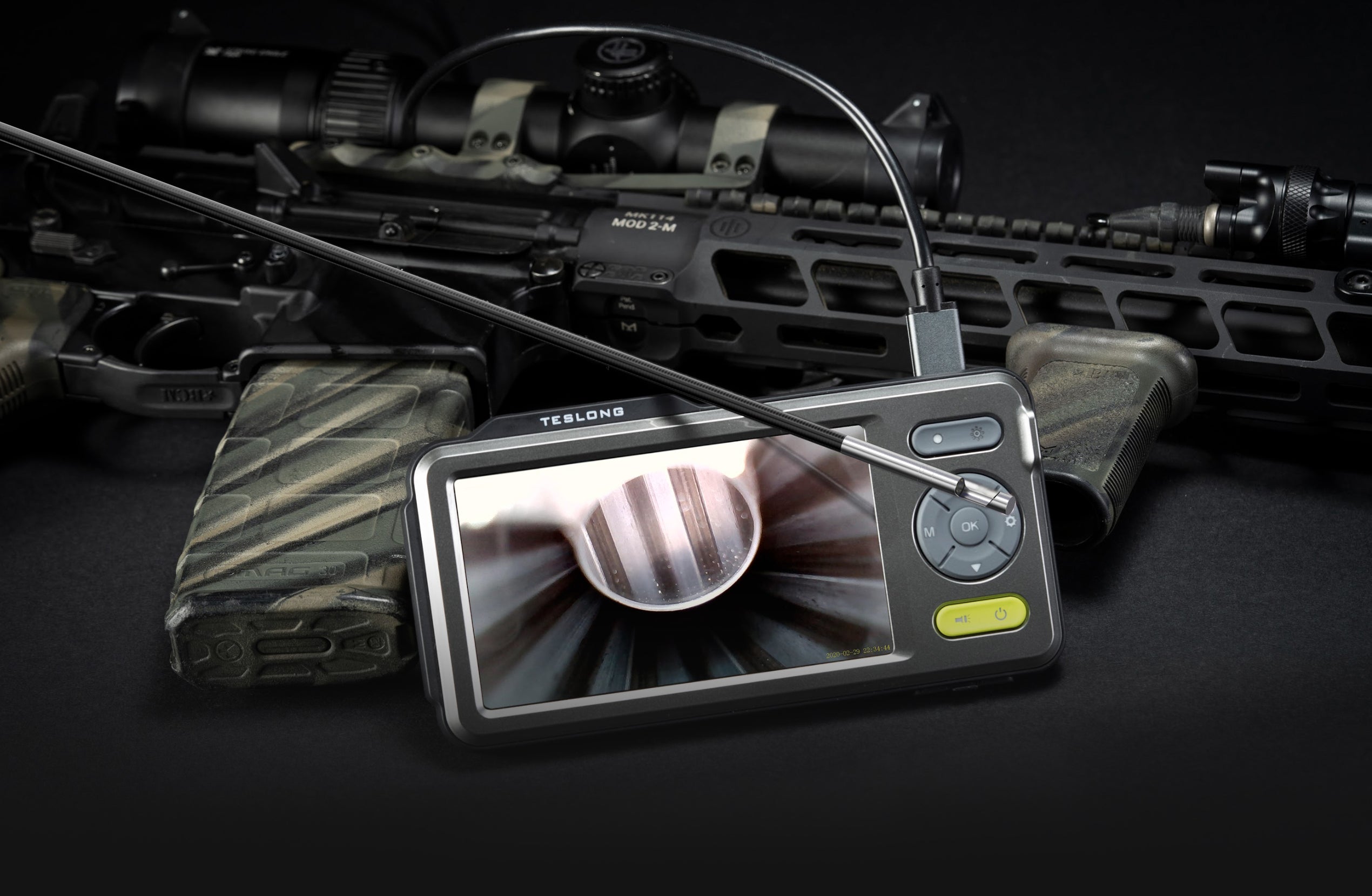 NTG500 Rifle Borescope with 5inch IPS Screen — Teslong