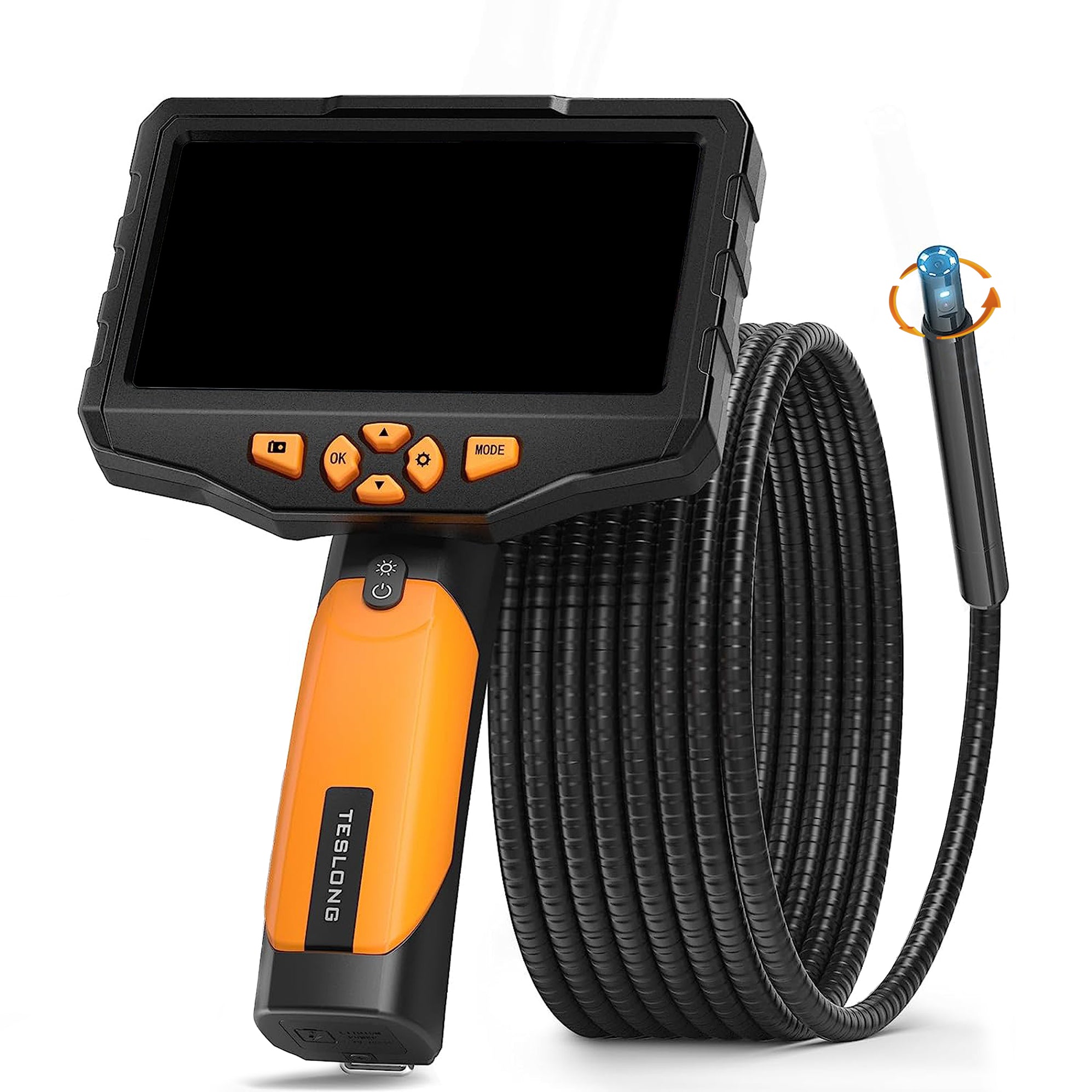 NTS300: High Resolution Rotating Dual-Lens Inspection Camera | Teslong