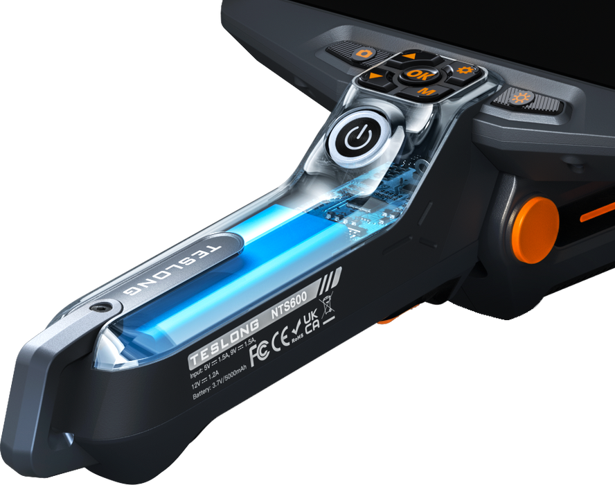 Rotating Inspection Camera NTS600 Rotating-Lens Inspection Camera with 6-inch HD Screen | Teslong