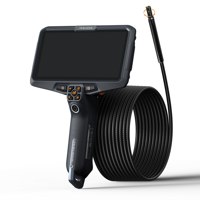Rotating Inspection Camera NTS600 Rotating-Lens Inspection Camera with 6-inch HD Screen | Teslong