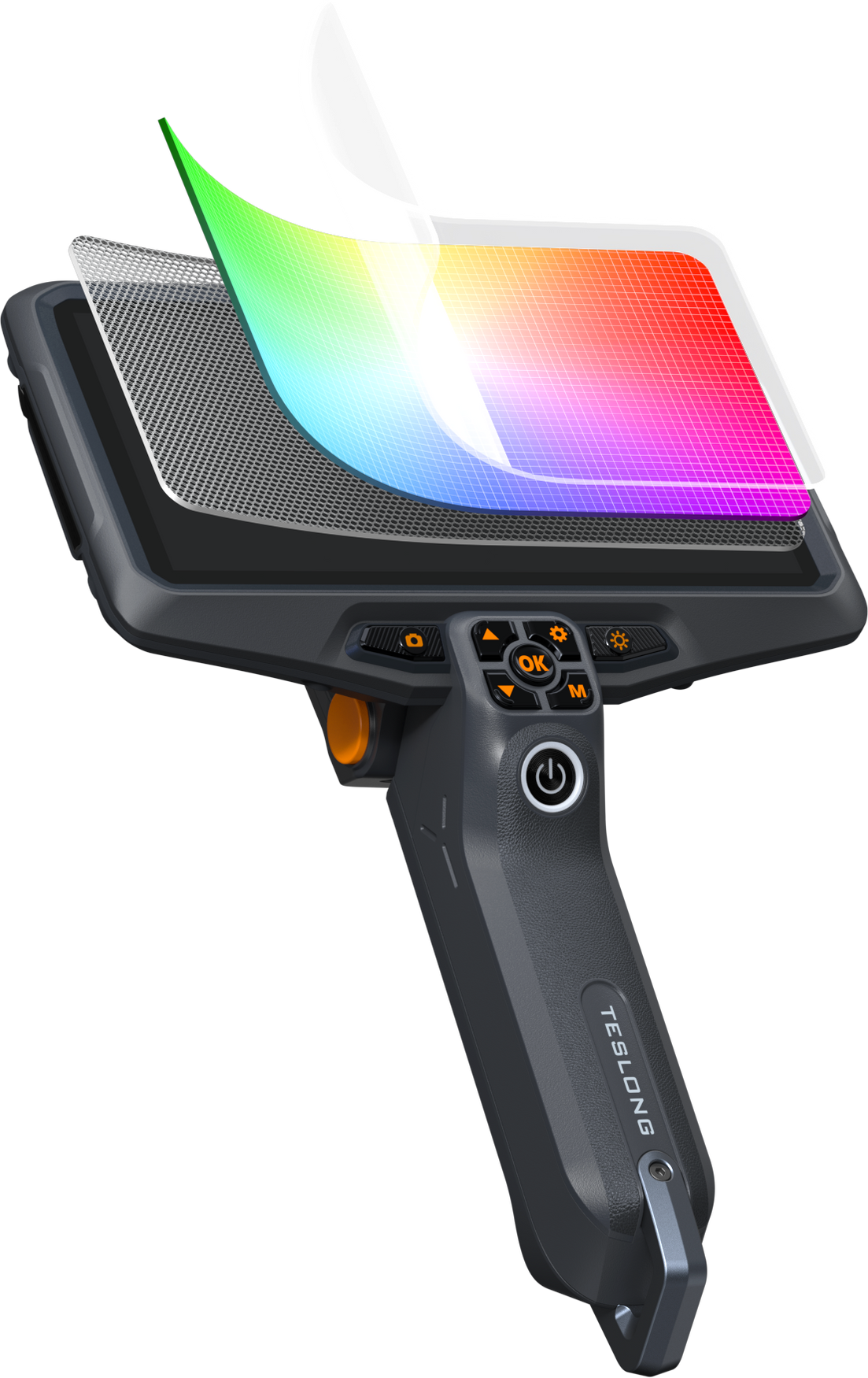 Lens Inspection Mat Dual Lens Inspection Camera with 6-Inch Screen — Teslong