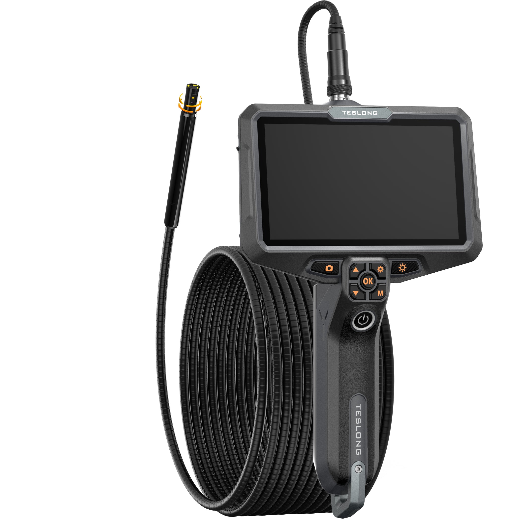 Rotating Inspection Camera NTS600 Rotating-Lens Inspection Camera with 6-inch HD Screen | Teslong