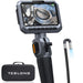 TD300P articulating borescope with 5-inch screen, slim probe and carrying case