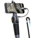 TD300 USB-C articulating borescope with phone holder and flexible probe; phone shown for illustration
