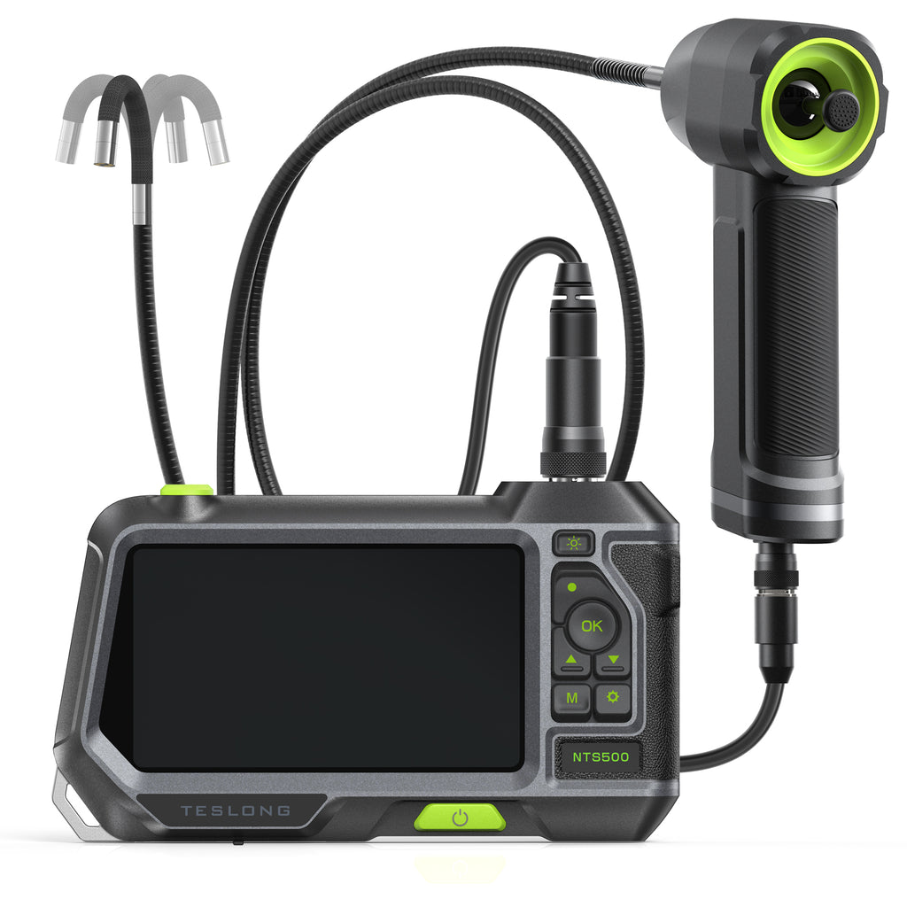 Teslong TD500 Articulating Endoscope Inspection Camera with 5-Inch