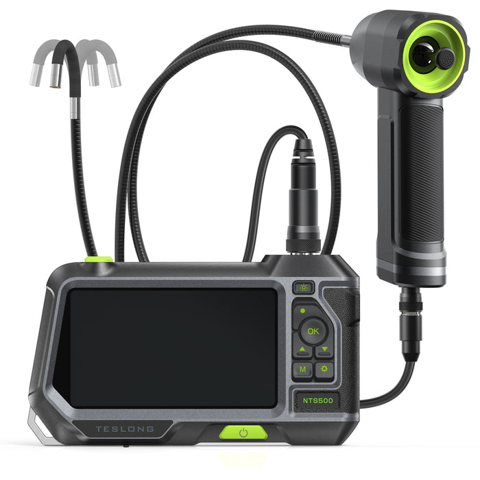 TD400 + NTS500 Articulating Pro Joystick Inspection Camera With 5-Inch Screen