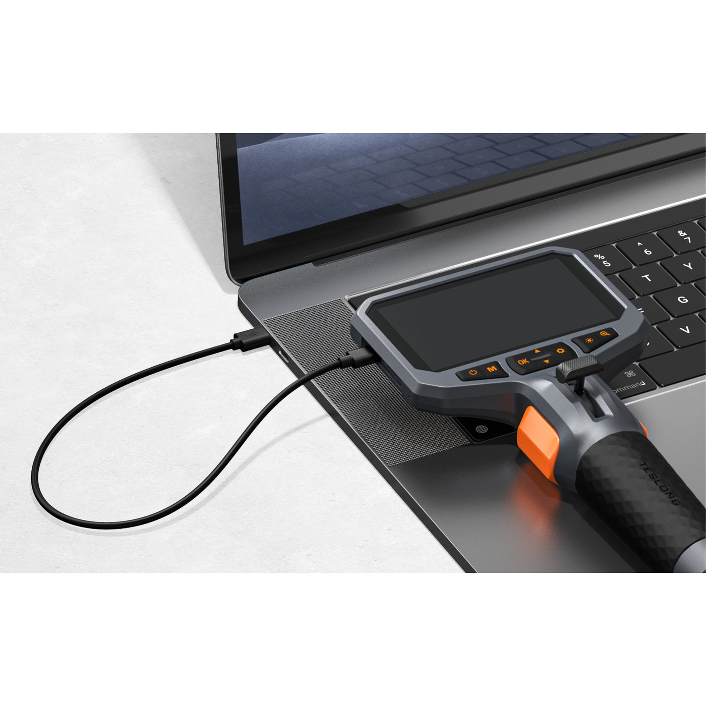 Computeriszed Camera Inspection 8.5mm Dual Lens Articulating Inspection Camera — Teslong