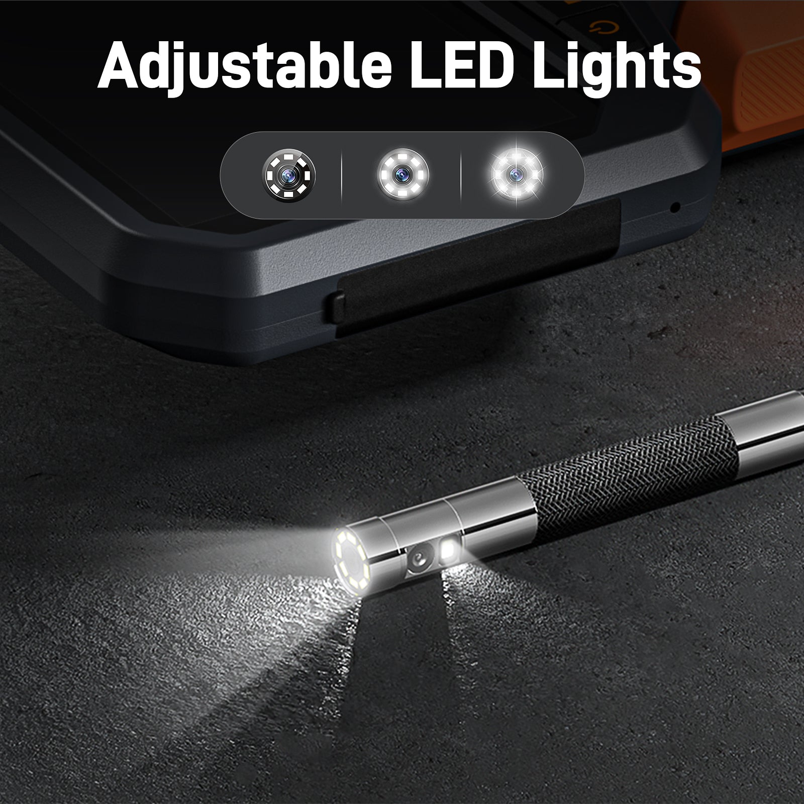 Adjust the light for a clearer view