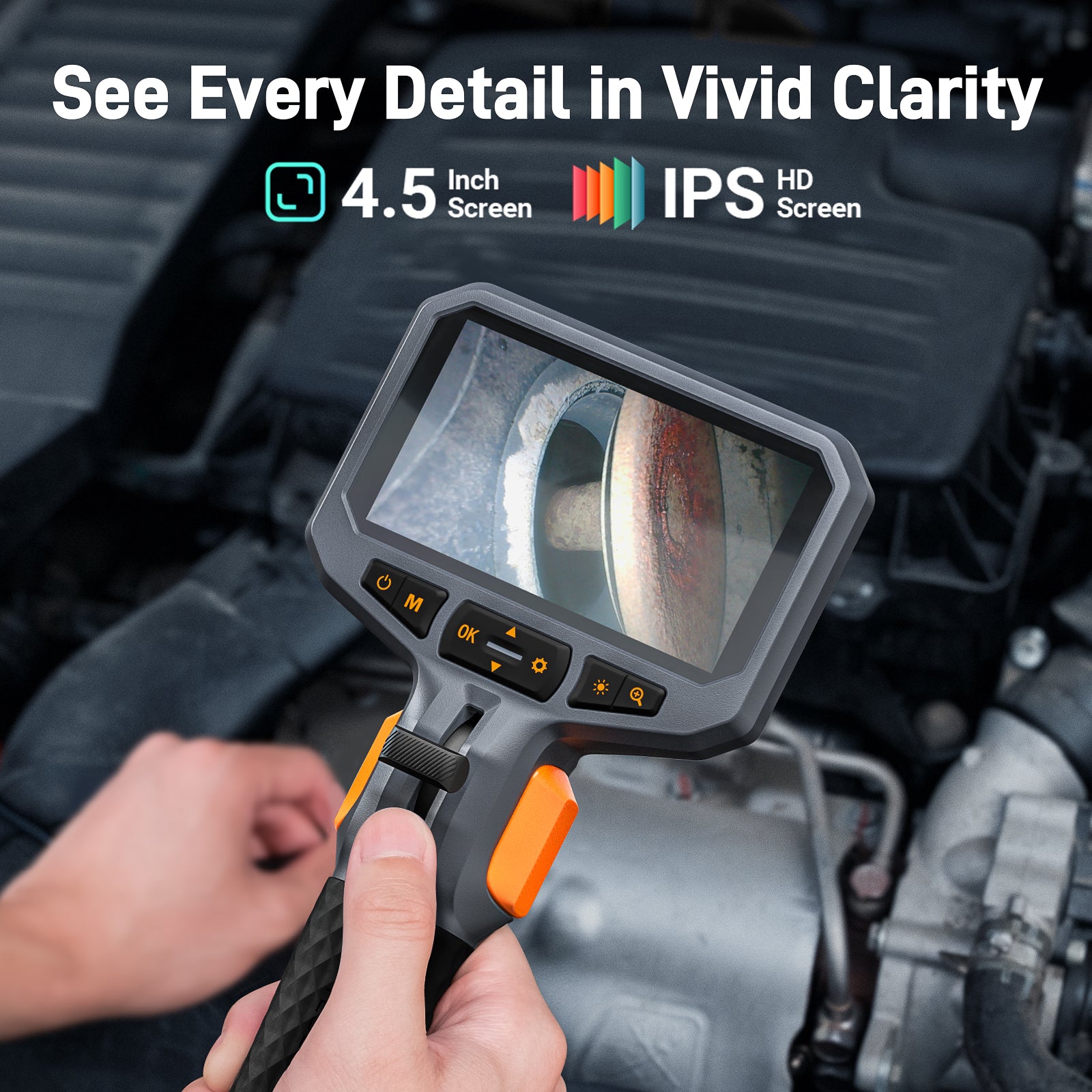Capture the view on the built-in screen