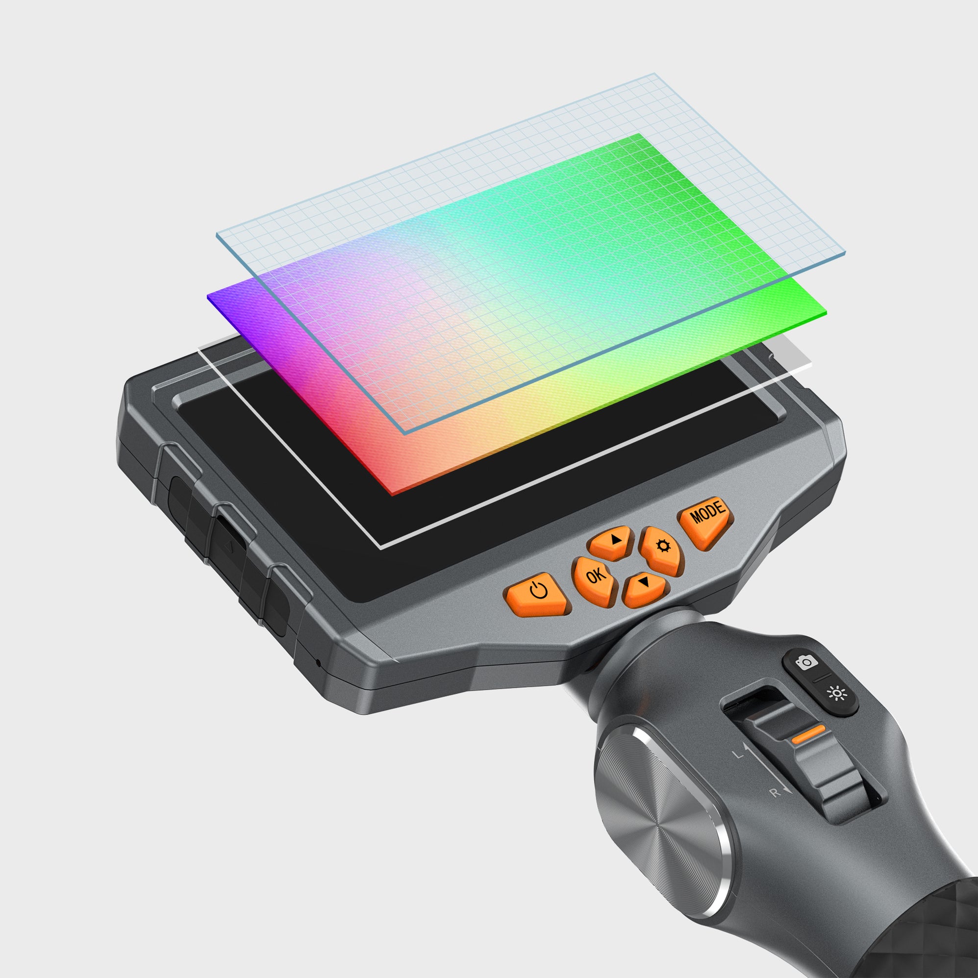 TD500 Pro Articulating Inspection Camera with 5inch Screen Teslong