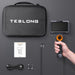 TF550 dual-lens borescope carrying case charging cable accessories and manual