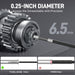 6.5 mm diameter TF550 borescope probe for narrow inspection spaces