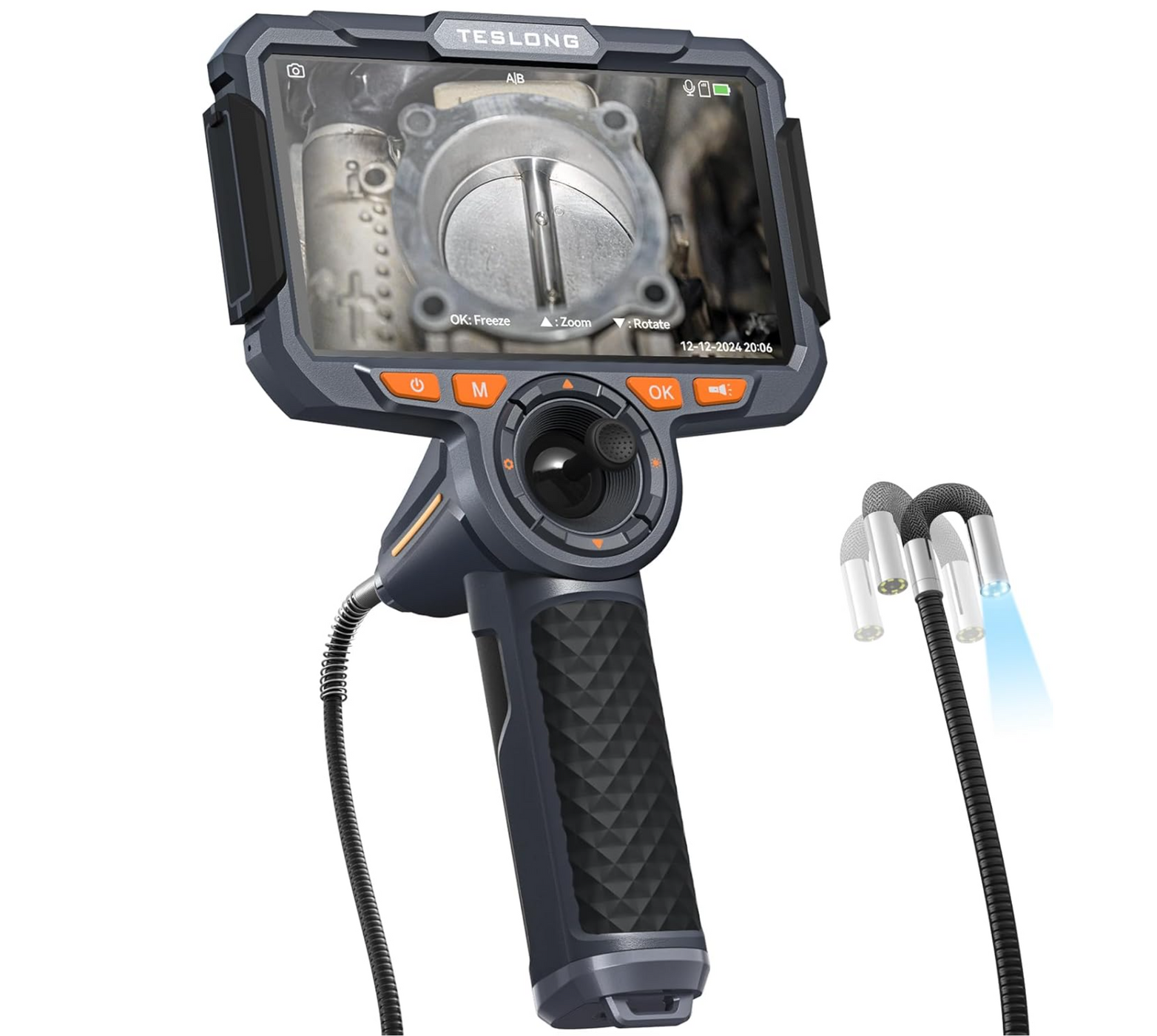 TF600 4-way Articulating Single Lens Inspection Camera with Modular De ...