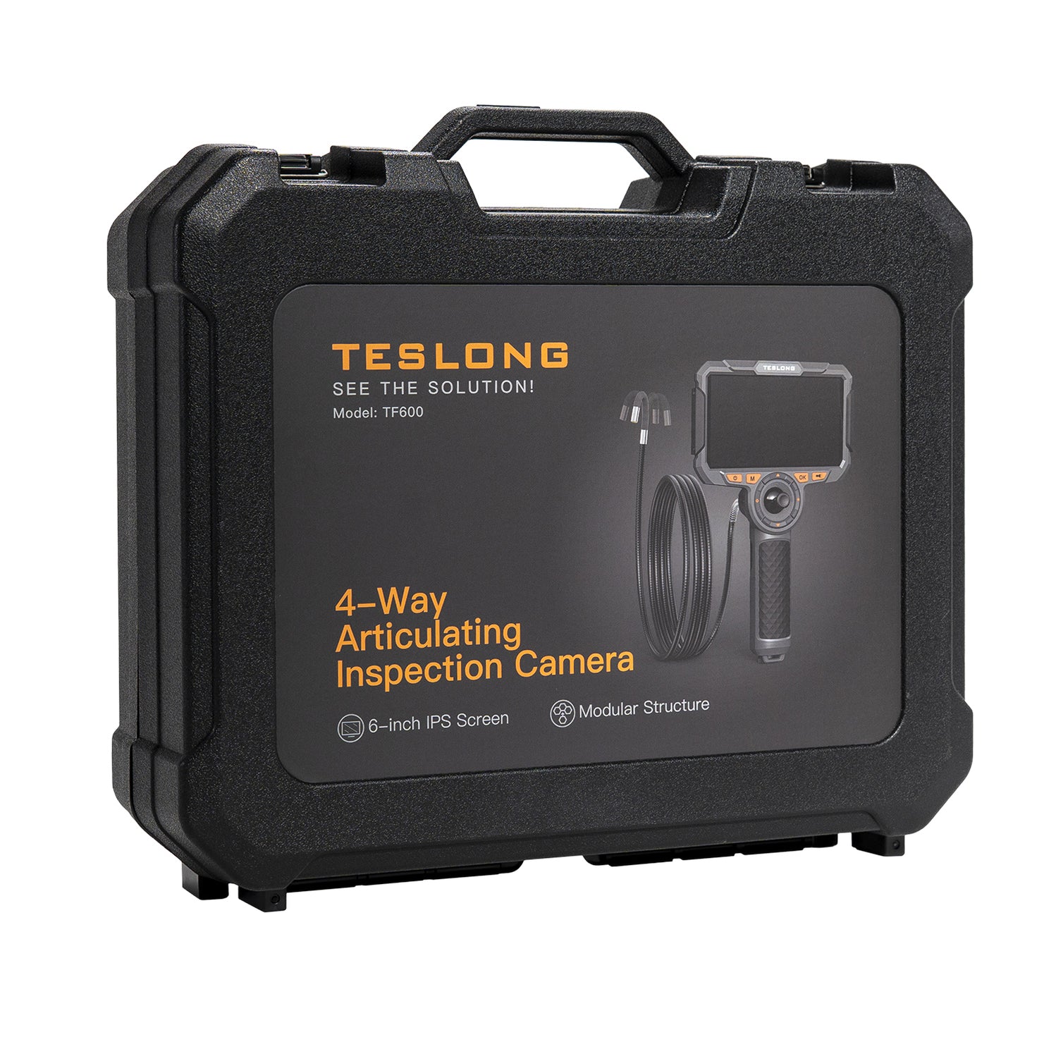 TF600 4-way Articulating Inspection Camera with Modular Design — Teslong