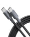 Teslong braided USB-C to USB-C cable connectors