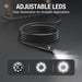 Adjustable LED illumination on the TS43 camera probe