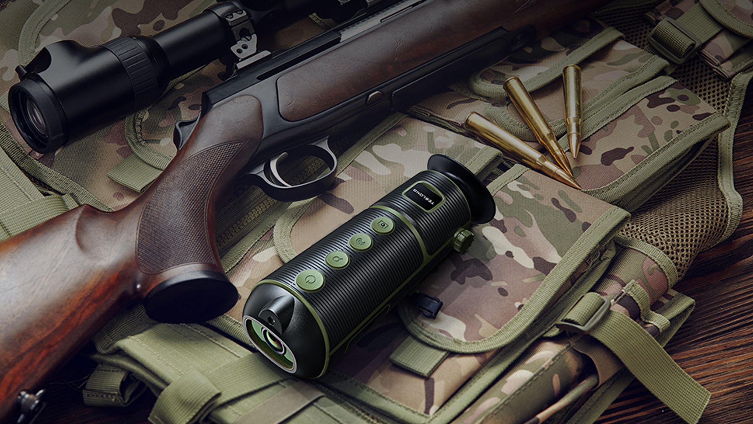 TTS260 Night Vision Thermal Imaging Monocular Teslong