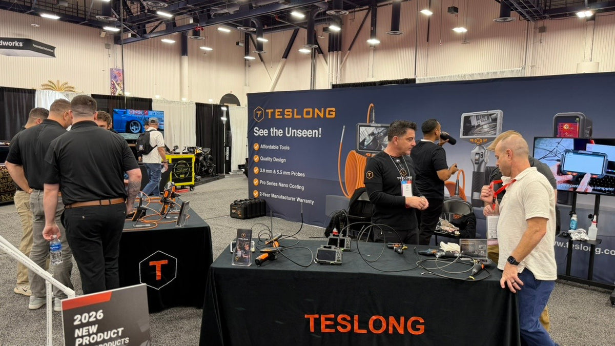 Teslong inspection cameras on display at SEMA Show 2025