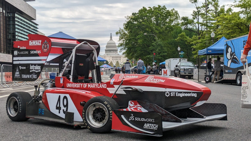 Team archive — the TR24 car on display in Washington, DC