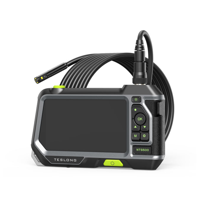 NTS500 Pro Dual-Lens Inspection Camera with 5-inch HD Screen